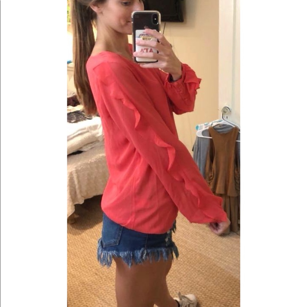 Ruffle blouse